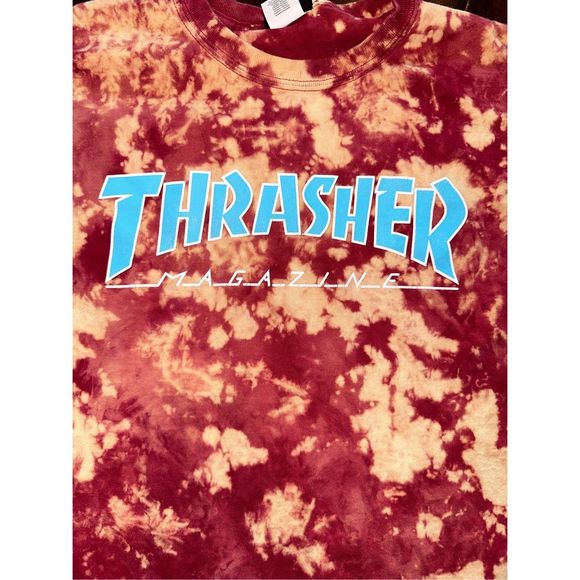 Thrasher Magazine Bleached Tee - Picture 3 of 4
